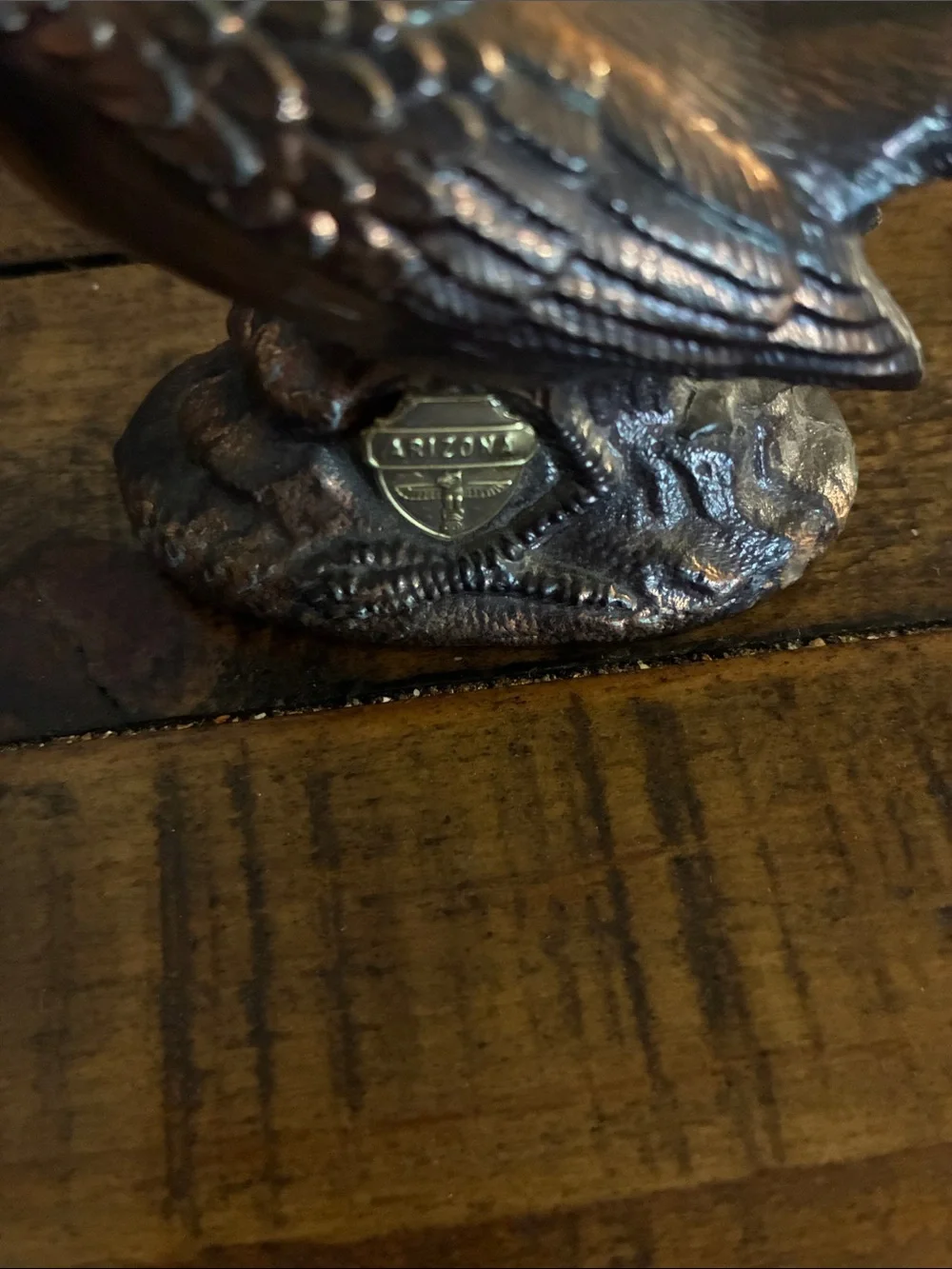 Bronze-Tone Roadrunner Bird Figurine for Birds & Decor